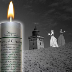 Spiritual Cleansing Blessed Herbal Candle