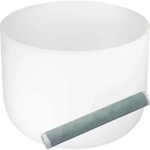 Singing Bowl Frosted Quartz